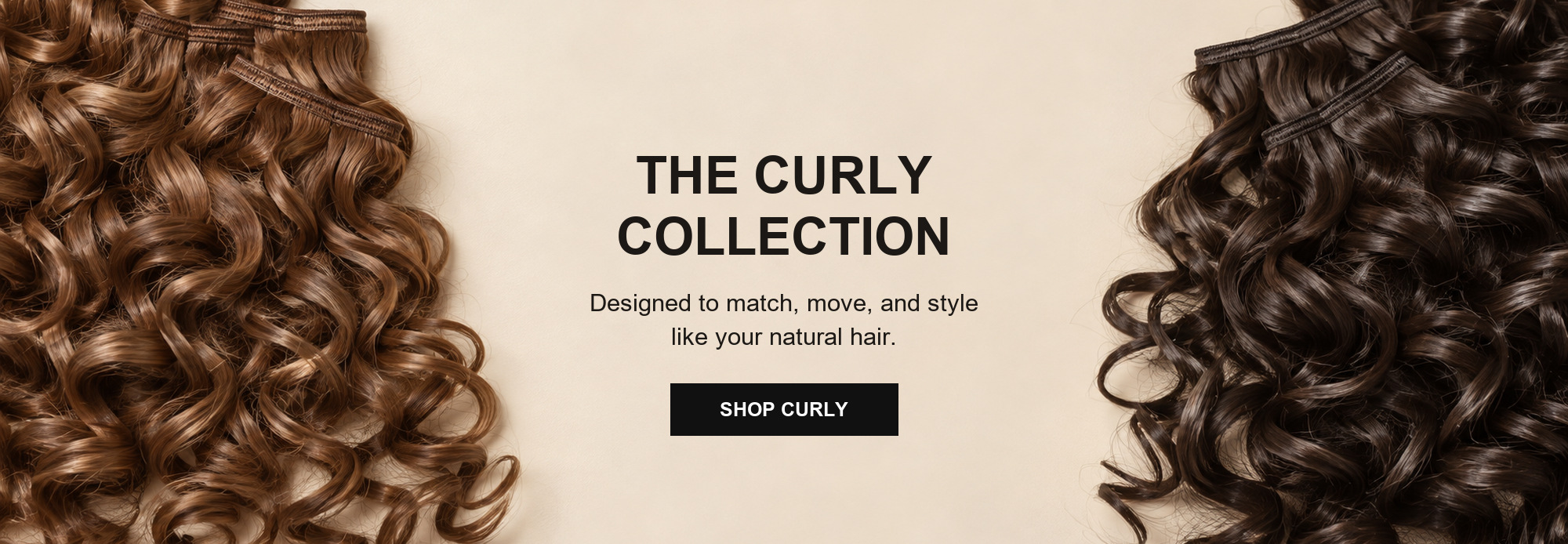 The Curly Collection — shop curly extensions