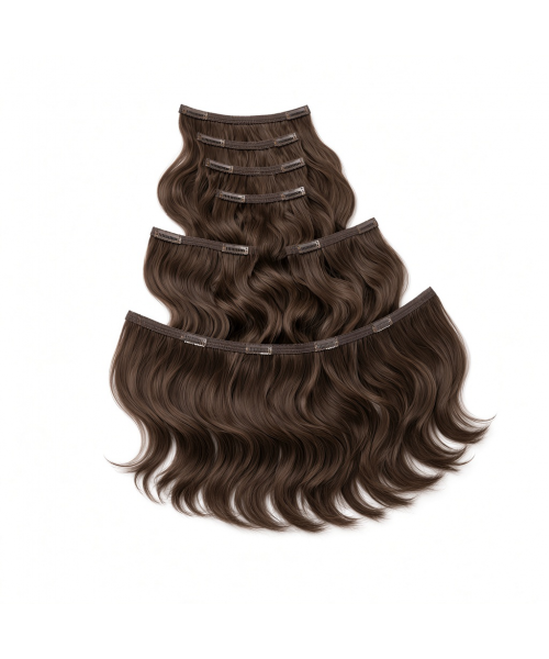 Seven-Piece Clip-In Set (7 Pieces) | 18″ Body Wave