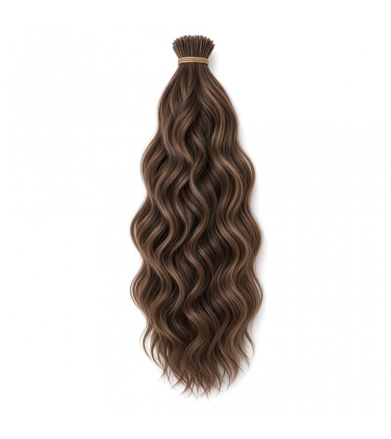 Natural-Wave I-Tip (20g) | 14″ Natural Wave