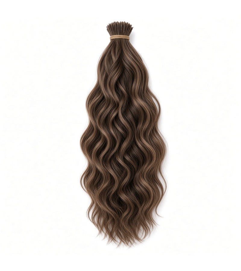 Natural-Wave I-Tip (20g) | 14″ Natural Wave