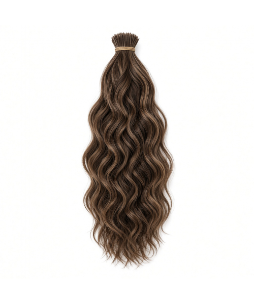 Natural-Wave I-Tip (20g) | 14″ Natural Wave