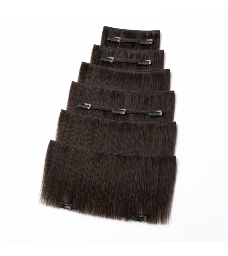 Six-Piece Clip-In Set (6 Pieces) | 22″ Straight