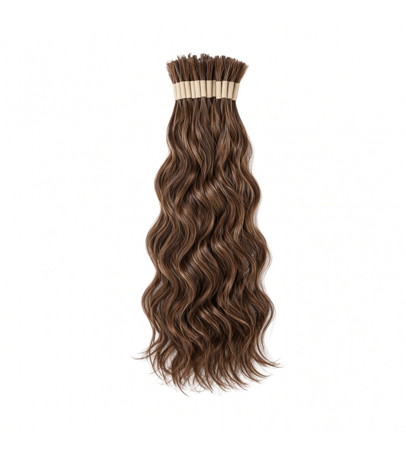 Natural-Wave I-Tip (20g) | 18″ Natural Wave