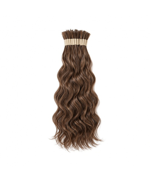 Natural-Wave I-Tip (20g) | 18″ Natural Wave