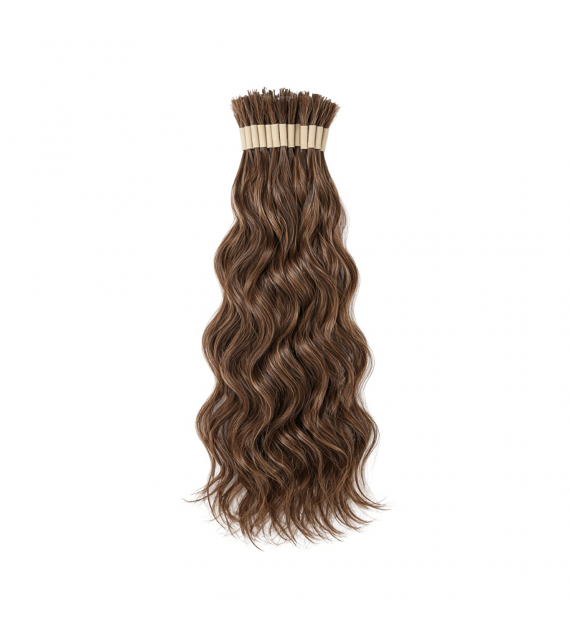 Natural-Wave I-Tip (20g) | 18″ Natural Wave