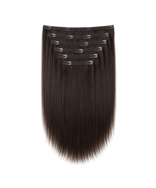 Six-Piece Clip-In Set (6 Pieces) | 18″ Straight