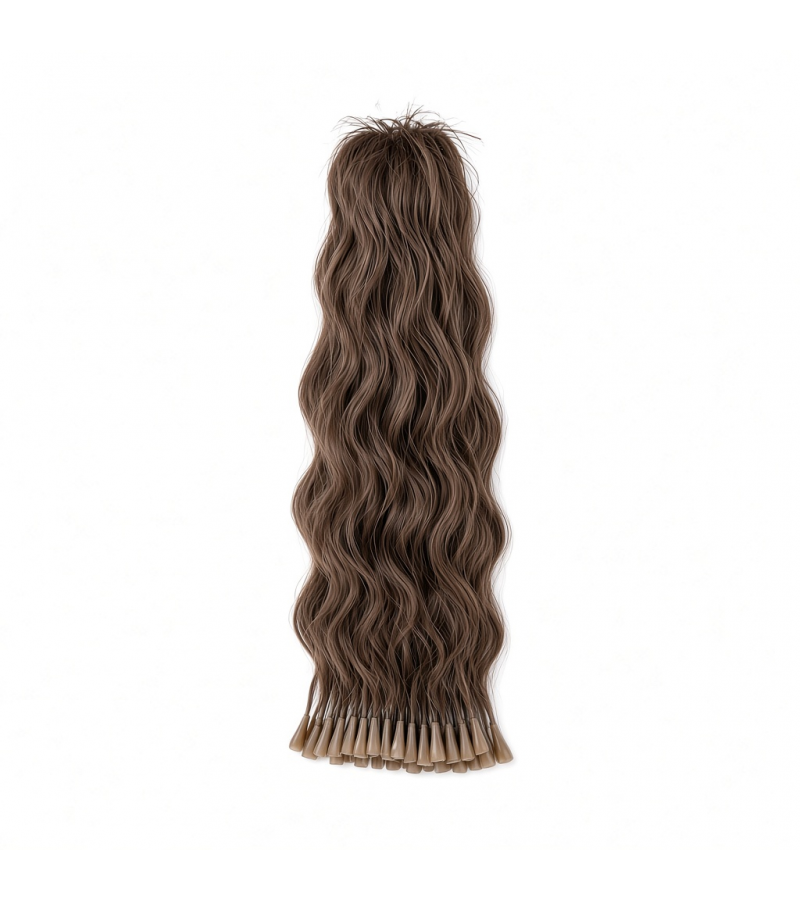 Natural-Wave Keratin-Tip (20g) | 22″ Natural Wave