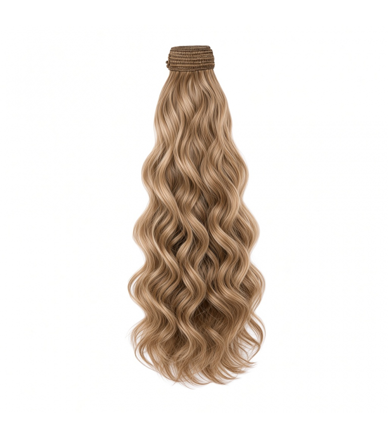 Pre-Tipped Weft | 22″ Natural Wave