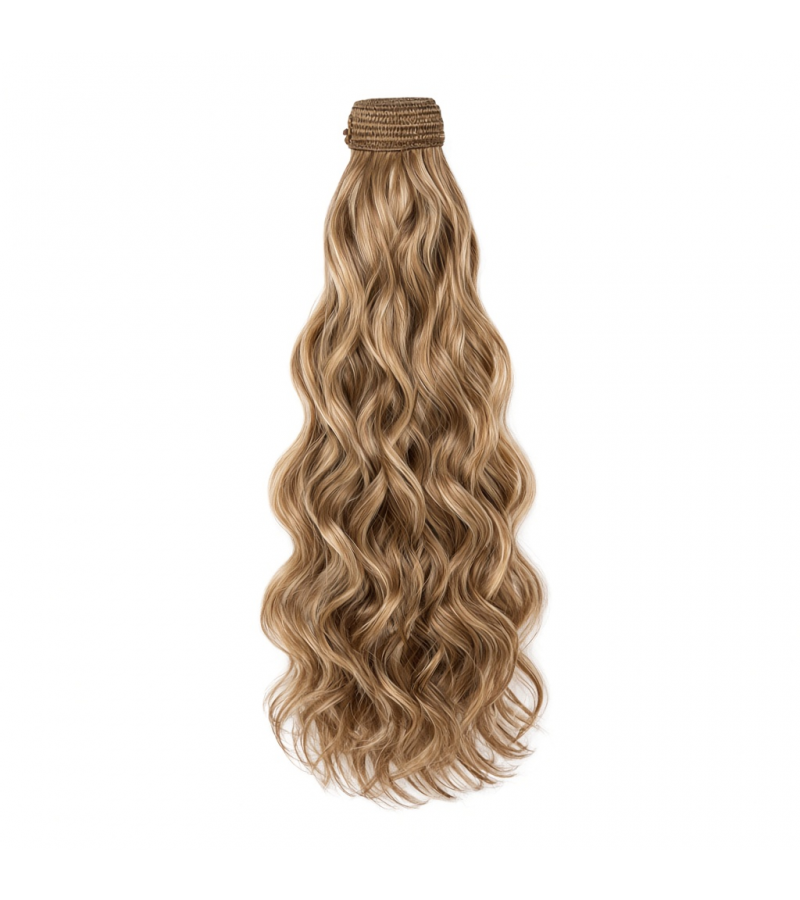 Pre-Tipped Weft | 22″ Natural Wave