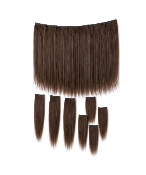 Seven-Piece Clip-In Set (7 Pieces) | 14″ Straight