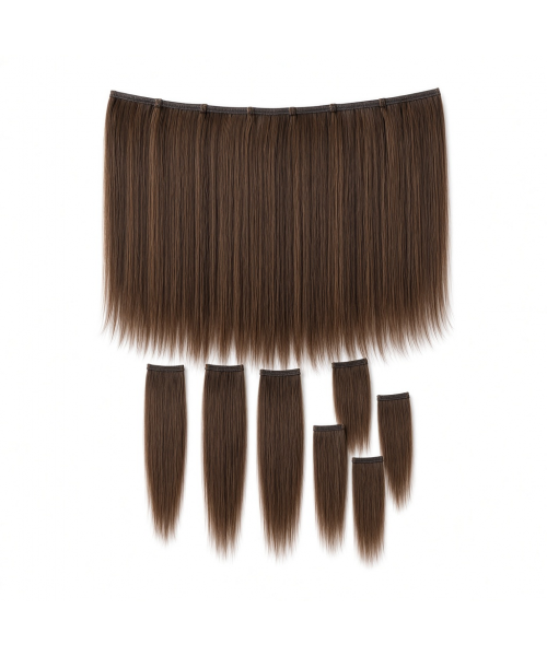 Seven-Piece Clip-In Set (7 Pieces) | 14″ Straight