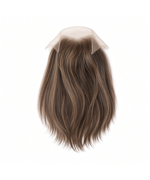 Monofilament Lace Hair Topper