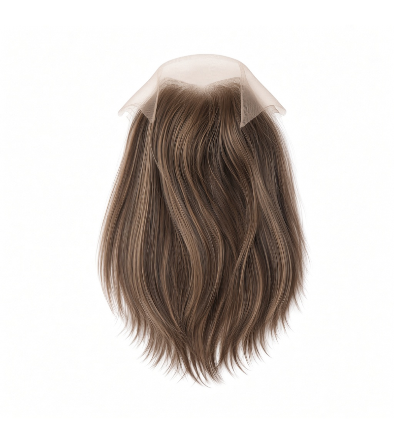 Monofilament Lace Hair Topper
