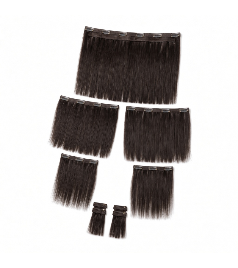 Seven-Piece Clip-In Set (7 Pieces) | 18″ Straight