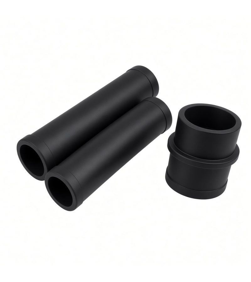 Silicone-Lined Extension Tubes Matte - Medium Short