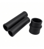 Silicone-Lined Extension Tubes Matte - Medium Short