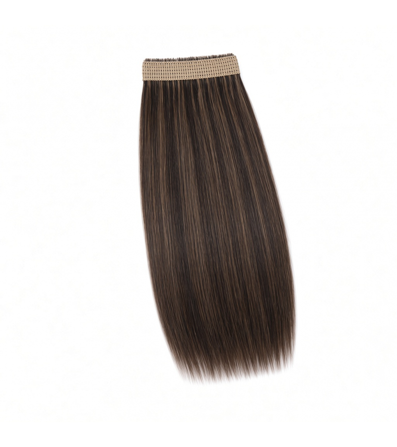 Fine Machine-Tied Weft | 26″ Straight