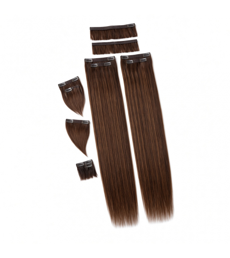 Seven-Piece Clip-In Set (7 Pieces) | 22″ Straight