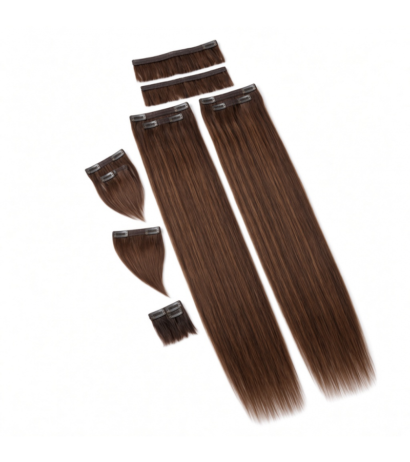 Seven-Piece Clip-In Set (7 Pieces) | 22″ Straight