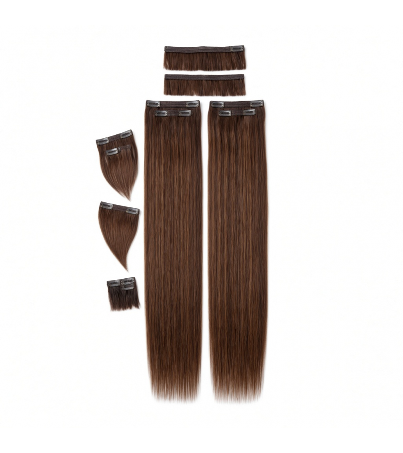 Seven-Piece Clip-In Set (7 Pieces) | 22″ Straight