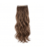 Slim Clip-In (Single Piece) - Natural Wave | 18″ Small (2 Clips)