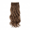 Slim Clip-In (Single Piece) - Natural Wave | 18″ Small (2 Clips)