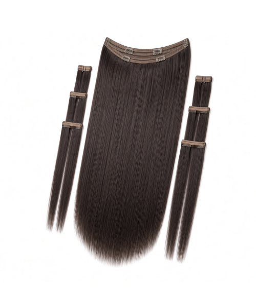Seven-Piece Clip-In Set (7 Pieces) | 26″ Straight