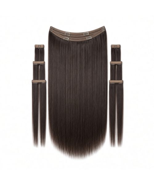 Seven-Piece Clip-In Set (7 Pieces) | 26″ Straight